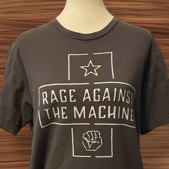 2013 Rage Against the Machine 2013 Grey T-Shirt Large GUC - Picture 1 of 15